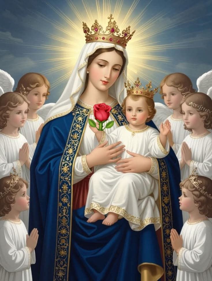 OFFRIAMO UNA ROSA A MARIA
LUCE SPERANZA AMORE SALUTE SOSTEGNO
AVE MARIA PIENA DI GRAZIA IL SIGNORE E' CON TE' .TU SEI BENEDETTA FRA LE DONNE BENEDETTO IL FRUTTO DEL TUO SENO GESÙ. SANTA MARIA MADRE DI DIO PREGA PER NOI PECCATORI ADESSO E NELL'ORA DELLA NOSTRA MORTE . AMEN⚘️⚘️