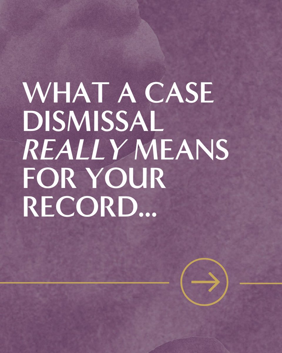 BarbieriLaw_'s tweet photo. A dismissal feels like freedom — but does it clear your record?

✔️ Dismissed ≠ Convicted
✔️ Arrest/charge still shows up
✔️ You may need expunction or non-disclosure

At Barbieri Law Firm, we don’t just fight for dismissals — we fight for your future.

#CriminalDefense https://t.co/S4sVGZuLow