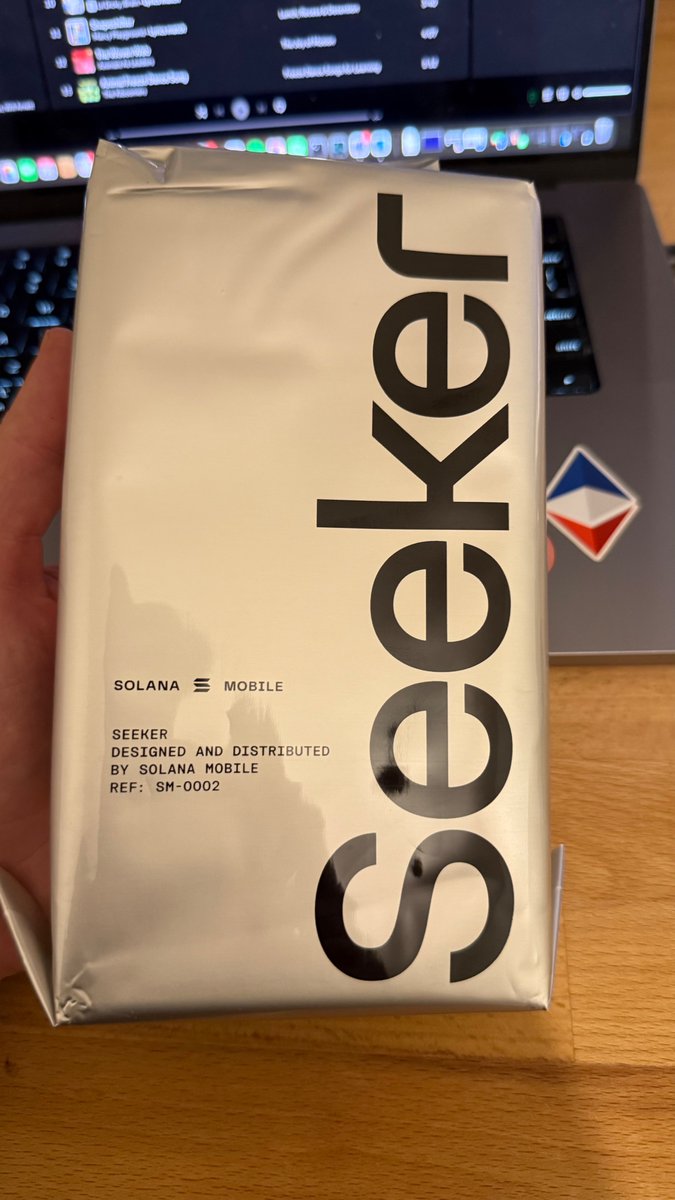 solana seeker finally arrived.. almost forgot i ordered this thing