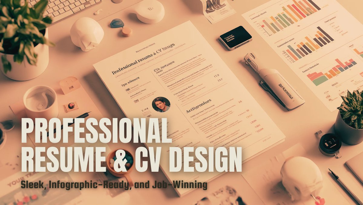 ProgressOne10's tweet image. Give your resume the design it deserves—professional, creative &amp;amp; easy to read. 

Stand out with sleek layouts, infographic elements, and polished visuals.

 go.fiverr.com/visit/?bta=221…

#ResumeDesign #CVDesign #InfographicResume #CareerTools #JobReady