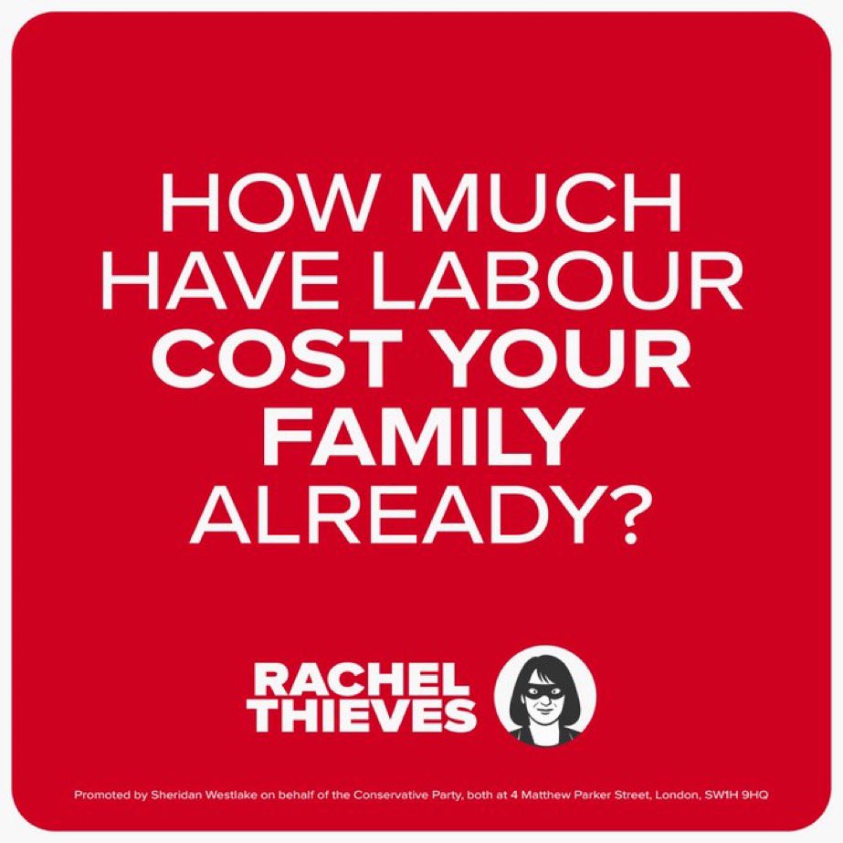 I love this new campaign by the <a href="/Conservatives/">Conservatives</a>, 

RachelThieves.com