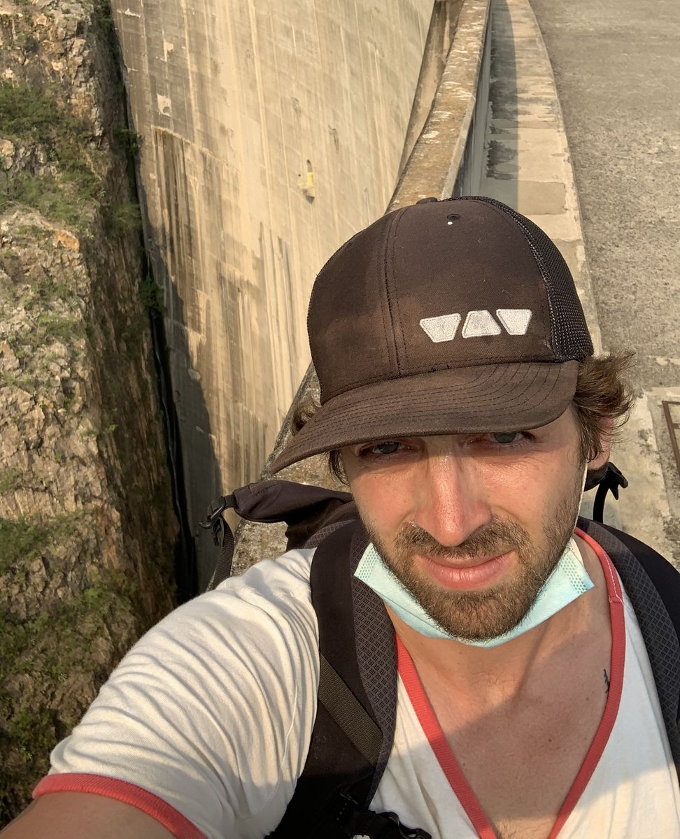 RAHBooks's tweet photo. In 1998, a hurricane called Mitch swelled Honduras’s rivers. Throughout that tempest’s landfall, 1.3 trillion pounds of stormwater, a weight far greater than the combined heft of the entire human race, pressed up against the backside of this dam. Yet incredibly, it held strong. https://t.co/tfXTKTBNlL