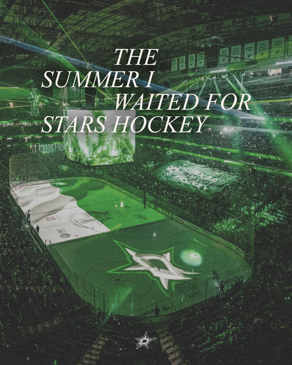 For us, it was almost like offseason didn’t count. Stars season was what mattered. Our whole life was measured in hockey seasons.