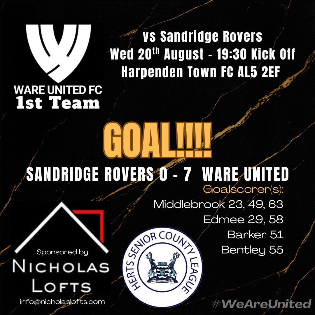 Magnificent 7

Middlebrook with the hat trick 

#SANWAR