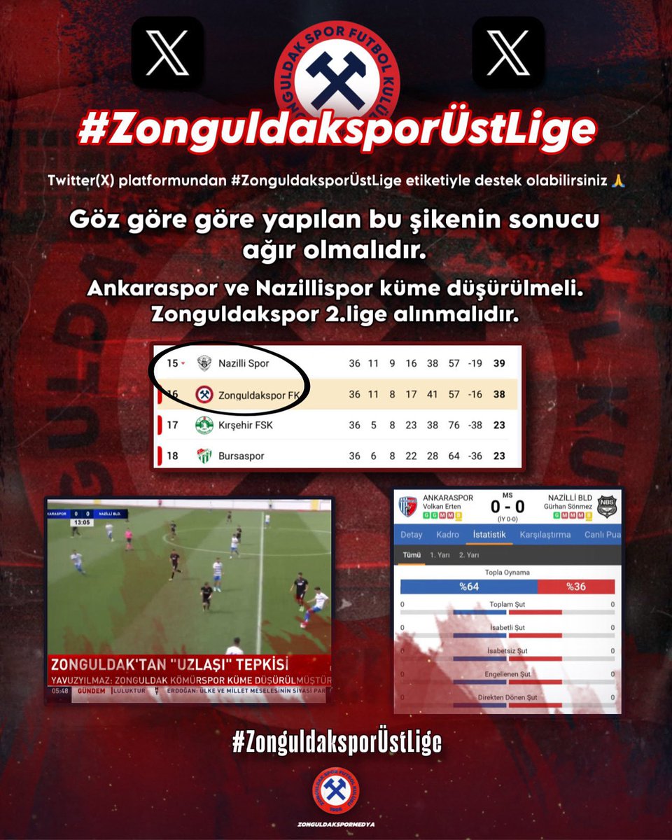 #ZonguldaksporÜstLige