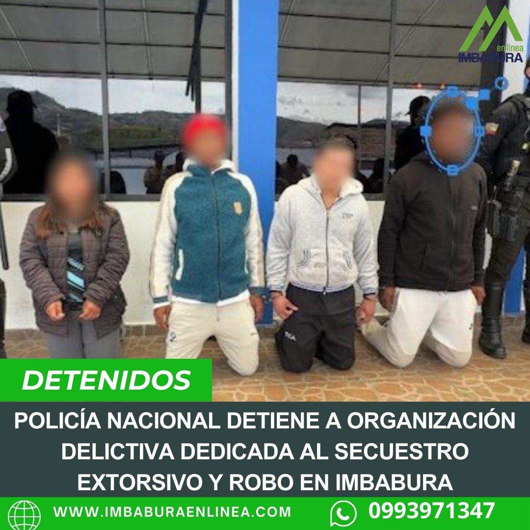 #OPERATIVO Policía Nacional detiene grupo delictivo tras operativos simultáneos en Ibarra. Más detalles aquí: lc.cx/OdxXNm   imbaburaenlinea.com