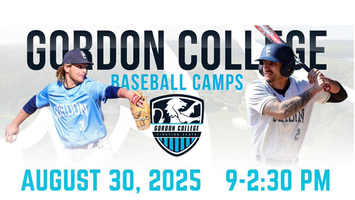 Matt Antonelli (@mattaantonelli) on Twitter photo We are excited to announce our upcoming Gordon College Baseball Prospect Clinic!
Email Matt Antonelli at matthew.antonelli@gordon.edu for more information! We are excited to announce our upcoming Gordon College Baseball Prospect Clinic!
Email Matt Antonelli at matthew.antonelli@gordon.edu for more information!