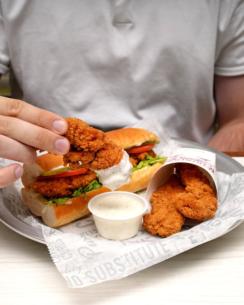 From two BRAND-NEW Crispy Chicken subs to tenders with your favorite dipping sauce, there’s something for everyone. Available now for a limited time! 🐔