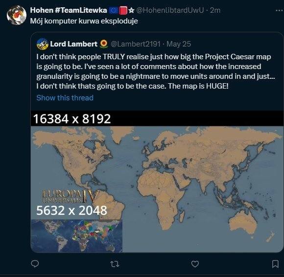 nikicaga's tweet photo. Looking at those recommended specs, all of our computers will kurwa ekploduju

Most vindicated tweet in history? https://t.co/xzfswRd9q6