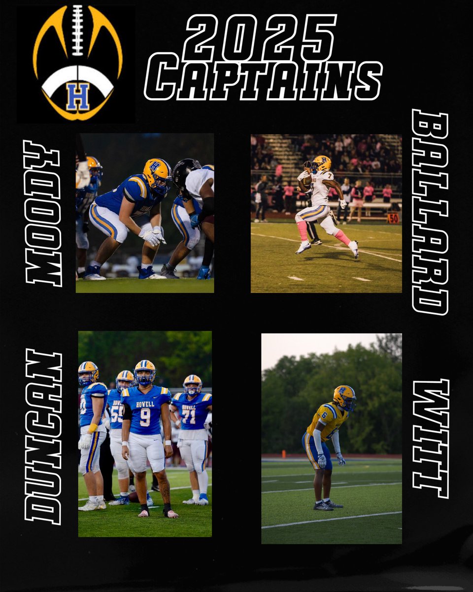 Our 2025 Team Captains, as voted on by our players. Congratulations men!
#VikingPride