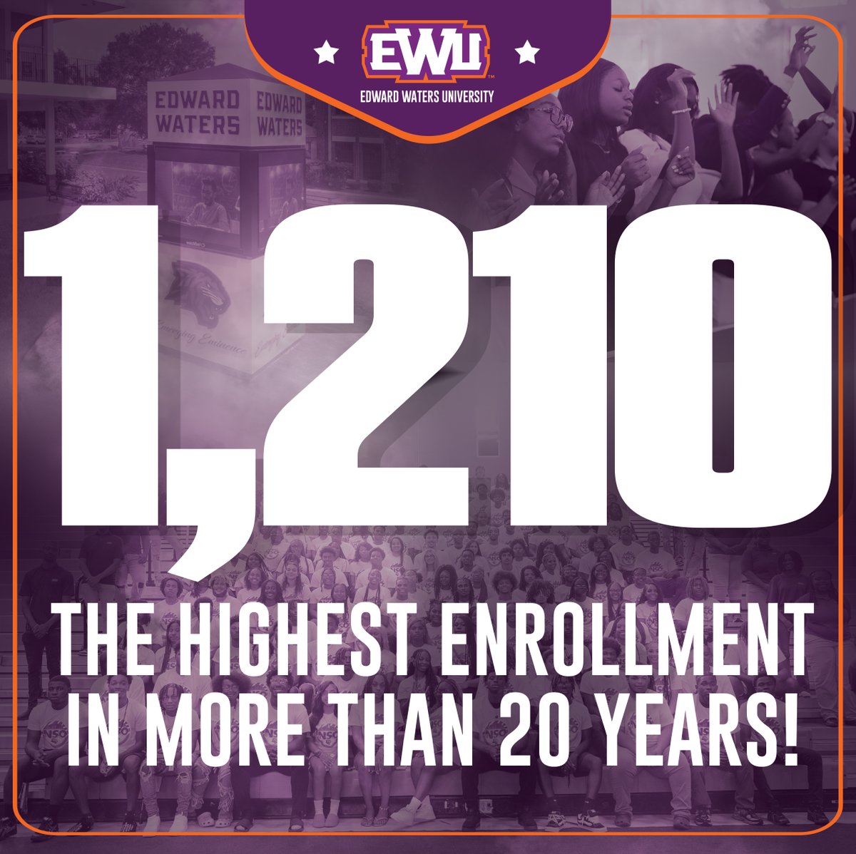 Edward Waters University recording its highest enrollment in more than twenty years