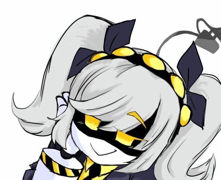 The look she gives when she appreciates the Reader.. 
.
or is most likely staring at their ass again like usual~