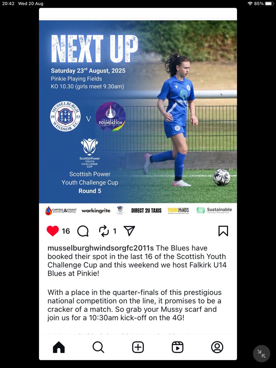 Jonny Crawford (@jonnytampabay) on Twitter photo Should be a cracker on Saturday, place in the quarters of the Scottish Cup at stake. Should be a cracker on Saturday, place in the quarters of the Scottish Cup at stake.