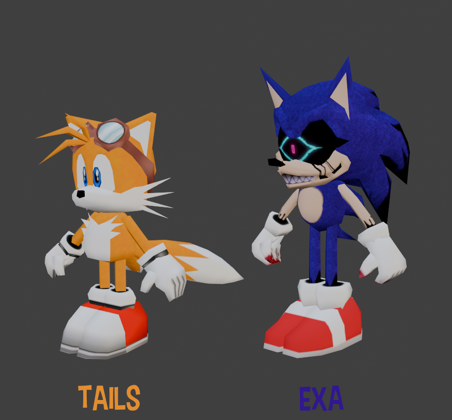 FrancescoToon's tweet photo. @Amero_2005 @BakingMeshes The Adventure era is also perfect for PS1 styled horror games, dunno why most EXE games are based off the 16 bit era when you could have fun with low poly models! https://t.co/b27EgGIYW4