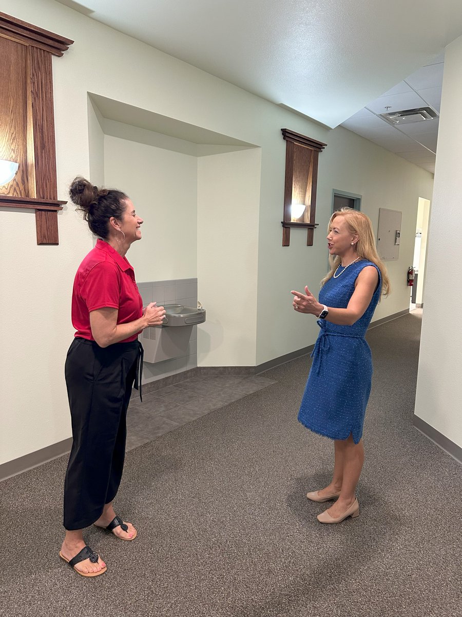We were honored to host Representative Plakon at our office today. It was a great chance to show her the new &amp; effective changes in our office and highlight our team’s efforts to support our community!
