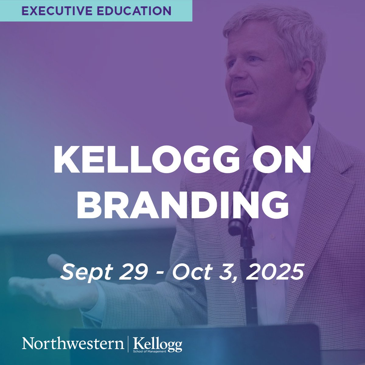 KelloggExecEd's tweet image. In a crowded marketplace, a strong brand is your most valuable asset. Learn from leading faculty and apply proven strategies to drive brand loyalty and long-term success. Explore Kellogg on Branding: kell.gg/tbrand 
 
#KelloggExecEd #BrandManagement #Branding #Marketing