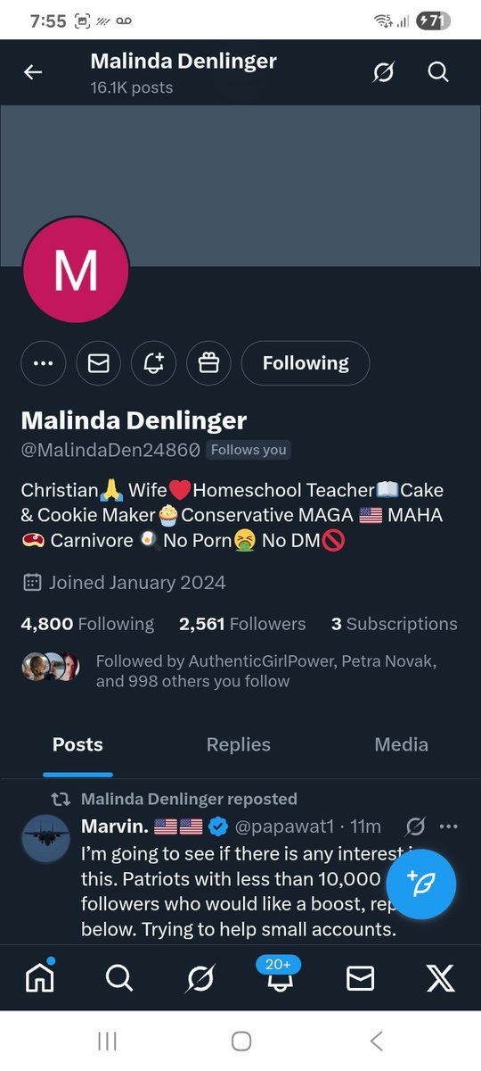 KJW (@hawkesbay69) on Twitter photo These two are accounts are looking to connect with more friends
Please follow
<a href="/MalindaDen24860/">Malinda Denlinger</a>
<a href="/MordaddyD/">SteveD & Muse</a>
F&R ๐ช๐ซถ๐๐ฅ๐ฏ These two are accounts are looking to connect with more friends
Please follow
<a href="/MalindaDen24860/">Malinda Denlinger</a>
<a href="/MordaddyD/">SteveD & Muse</a>
F&R ๐ช๐ซถ๐๐ฅ๐ฏ