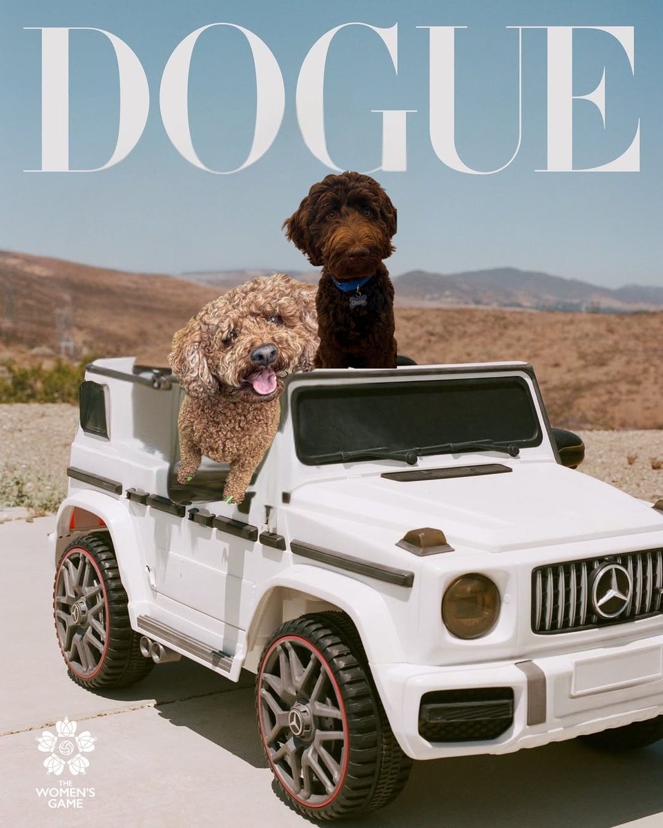 Sam Mewis’ dogs Chester &amp; Finn grace the cover of Dogue.