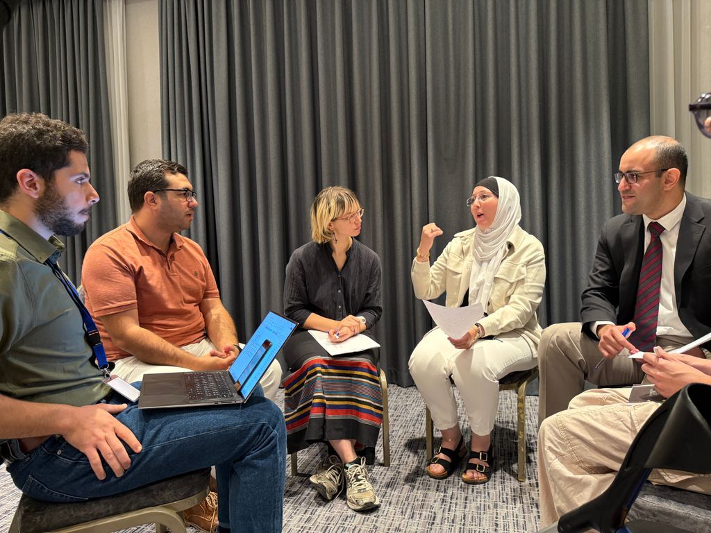 APSAtweets's tweet photo. APSA’s MENA Workshop is underway in #Amman! Early-career scholars from across the region are connecting, sharing research, and building professional networks through this intensive 4-day program! #MENARegion #APSAMENA https://t.co/q37r93SVAW