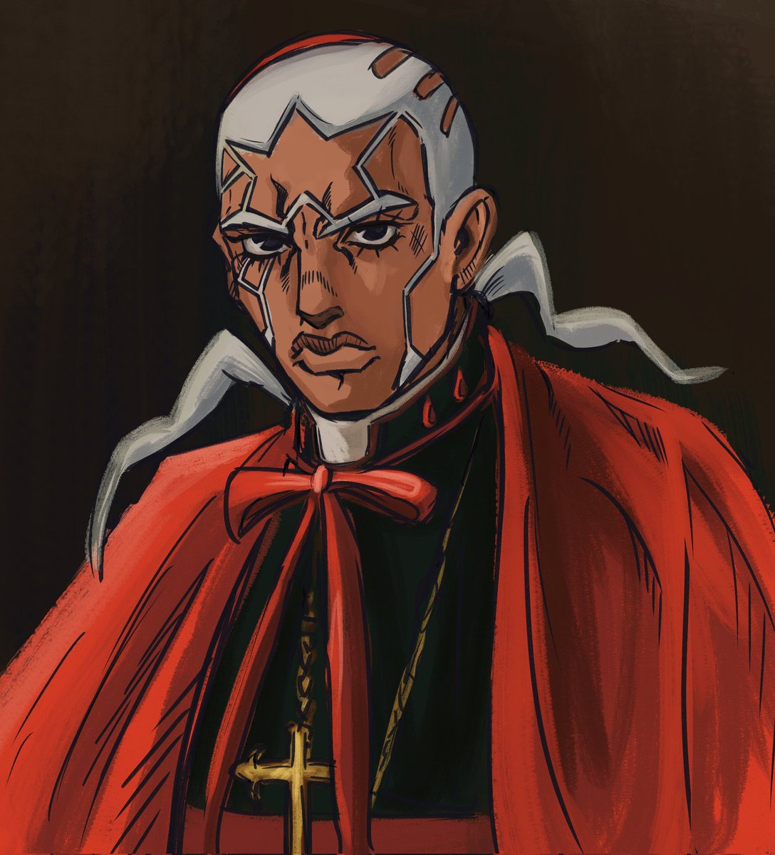 Cardinal Pucci!!! Posted him during conclave exactly 6 minutes before the new Pope was announced lol