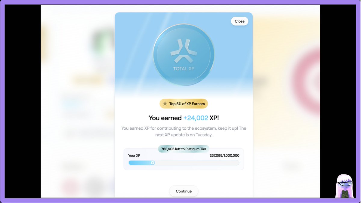 first XP as an elite chad on abstract. 
will i make it to platinum at this pace chat?