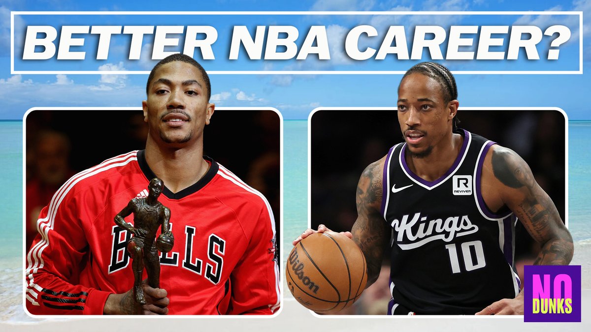 Which NBA career would you rather have: Derrick Rose or DeMar DeRozan? ➡️ youtu.be/Y8hVCDaTqds