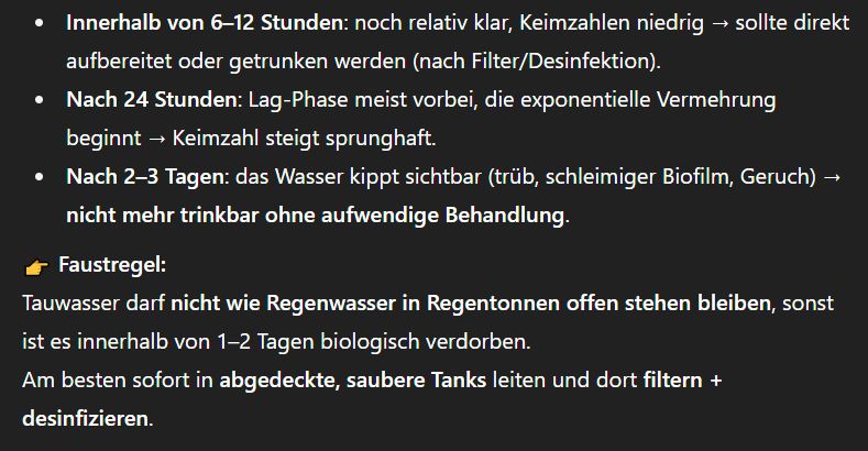 TV Schleuderprogramm (@642381) on Twitter photo <a href="/Eddie_1412/">Eddie Graf</a> Regenwasser ist etwas ganz anderes als Tauwasser. Das war mir bis jetzt auch unbekannt. Die Lag-Phase bedeutet, daß die Bakterien sich erst einstellen müssen und danach die Vermehrung beginnt.
Stammt das aus einem grünen Finanzierungsbettelbrief? <a href="/Eddie_1412/">Eddie Graf</a> Regenwasser ist etwas ganz anderes als Tauwasser. Das war mir bis jetzt auch unbekannt. Die Lag-Phase bedeutet, daß die Bakterien sich erst einstellen müssen und danach die Vermehrung beginnt.
Stammt das aus einem grünen Finanzierungsbettelbrief?