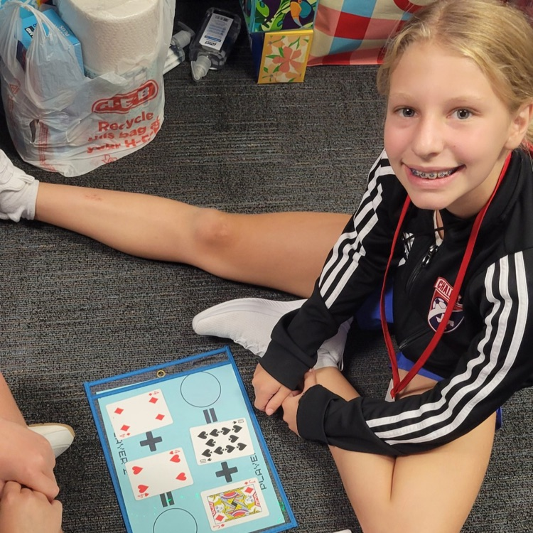 HumbleISD_CMS's tweet image. 6th graders are going head-to-head with Integers Battle! 💥 Who will win the ultimate math battle? #MathIsFun #TheColtWay