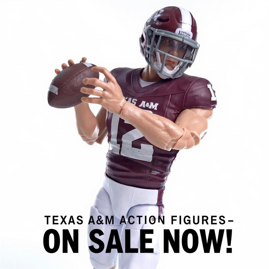 Collegiatelegnd's tweet photo. 👍 TEXAS A&amp;M ACTION FIGURES – ON SALE NOW! 👍
🎯 Limited Edition. Gig ’em while they last!
⚡ Fully poseable
⚡ Collector’s must-have
⚡ Only while supplies last
👉 Don’t wait — grab yours today before they’re gone!
#GigEm #Aggies #LimitedEdition #ActionFigures https://t.co/qnQjQgmPbu