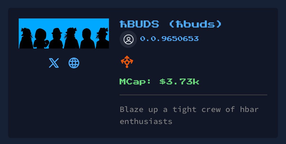 🚨🚨🚨 FAKE <a href="/hBUDS_/">ℏBUDS</a> on <a href="/MemeJobFun/">memejob</a> 🚨🚨🚨
PLEASE SPREAD THE WORD AND KEEP OUR COMMUNITY SAFE!!! 

It has been brought to my attention that someone created a fake <a href="/hBUDS_/">ℏBUDS</a> token on <a href="/MemeJobFun/">memejob</a> 

This is NOT REAL so do not buy this coin

Our token is called $STASH and only available