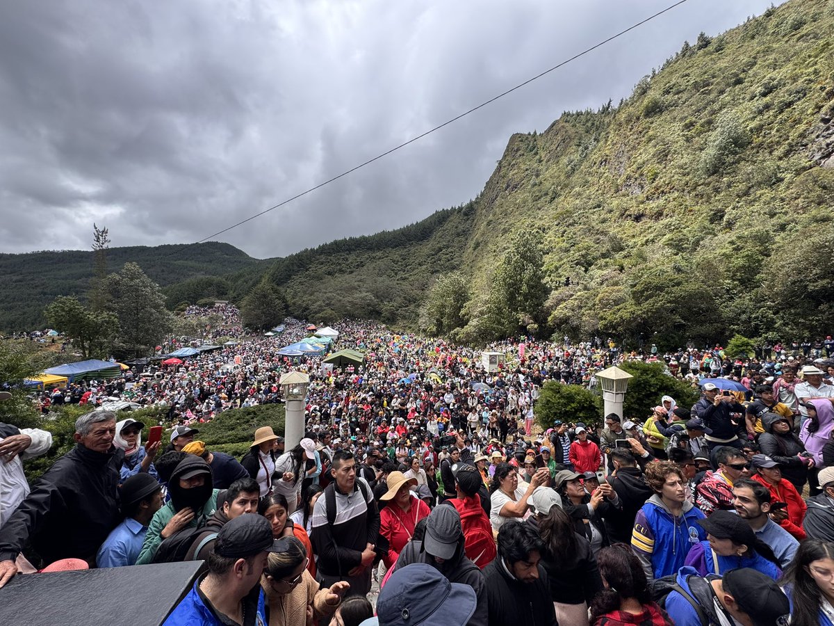 Así lució el sector de la Urna del Villonaco
