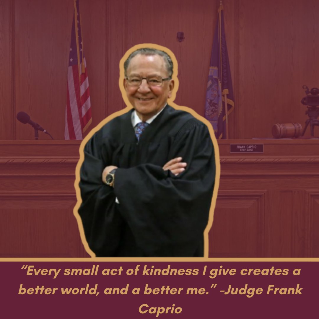 Rhode Island lost a legend today. Judge Caprio taught us to lead with our hearts, to listen and not rush to judgement, and to use our power to help make the world a kinder place. His legacy extends far beyond the Ocean State, and we are lucky to have had him call our state home.