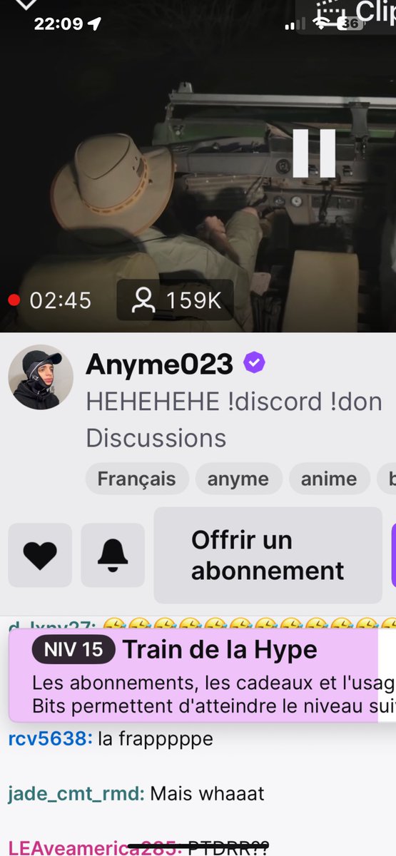 elyodcr's tweet photo. anyme qui fait son retour et fait 160k viewers en 2 min c’est complètement fou https://t.co/Kke86C6hyj