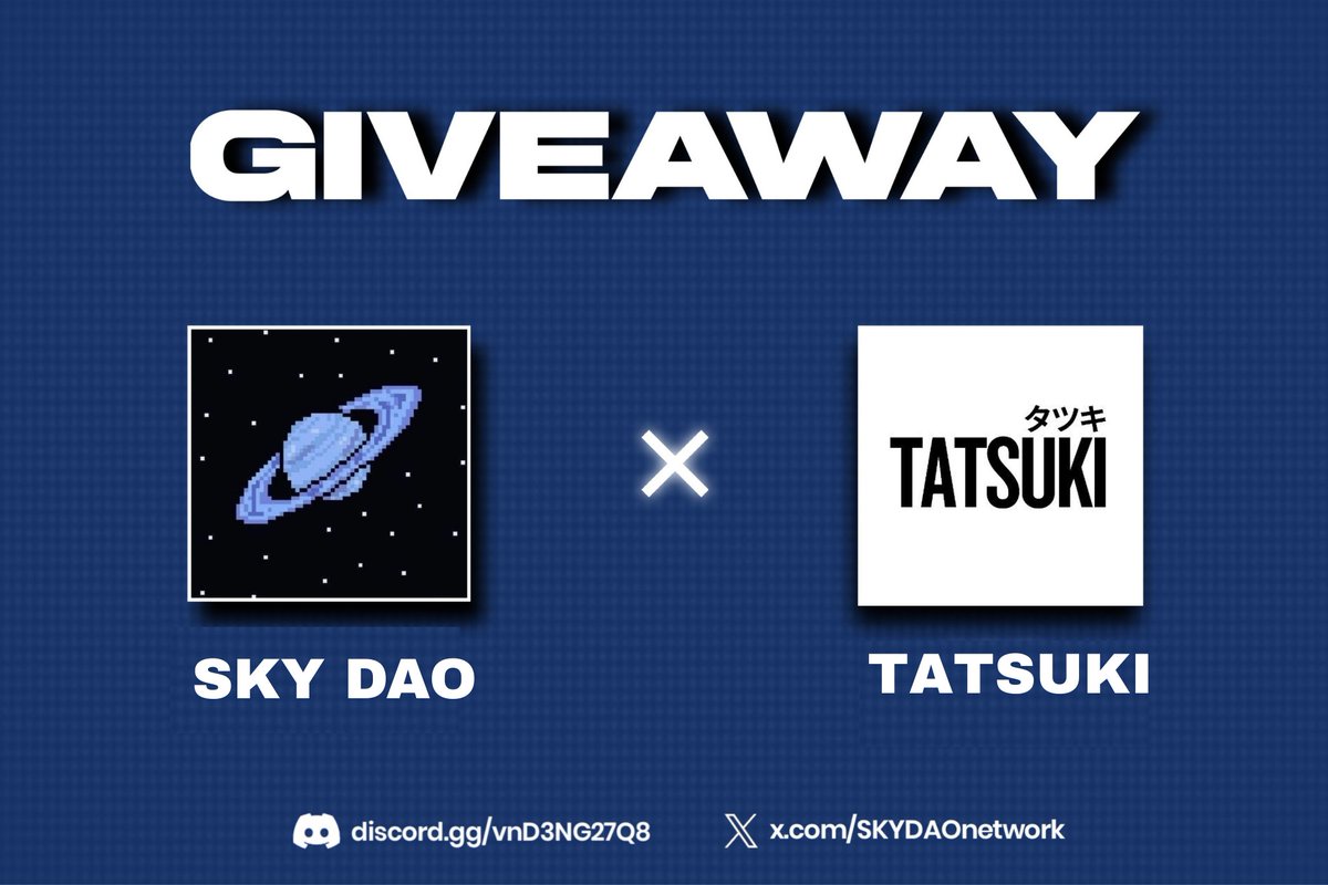 SKY DAO (@skydaox) on Twitter photo ๐๐ถ๐๐ถ๐ป๐ด๐ฎ๐๐ฎ๐ ๐๐ ๐ ๐
๐๐
๐ ๐ฆ๐ฝ๐ผ๐๐ ๐๐ผ๐ฟ ๐จ๐ฝ๐ฐ๐ผ๐บ๐ถ๐ป๐ด ๐๐๐ฝ๐ฒ ๐ฃ๐ฟ๐ผ๐ท๐ฒ๐ฐ๐ โ ๐๐๐๐๐๐๐โ๏ธ
๐๐จ ๐๐ง๐ญ๐๐ซ ๐ญ๐ก๐ ๐ ๐ข๐ฏ๐๐๐ฐ๐๐ฒ :
โข ๐๐ผ๐น๐น๐ผ๐ <a href="/Skydaox/">SKY DAO</a> <a href="/TatsukionETH/">T A T S U K I</a> <a href="/TopGangstar0/">Top G</a>
โข ๐๐ถ๐ธ๐ฒ, ๐ฅ๐ง, ๐๐ซ๐จ๐ฉ ๐๐๐ ๐๐๐๐ซ๐๐ฌ๐ฌ
โข ๐๐ ๐ต๐ฟ๐! ๐๐ถ๐๐ถ๐ป๐ด๐ฎ๐๐ฎ๐ ๐๐ ๐ ๐
๐๐
๐ ๐ฆ๐ฝ๐ผ๐๐ ๐๐ผ๐ฟ ๐จ๐ฝ๐ฐ๐ผ๐บ๐ถ๐ป๐ด ๐๐๐ฝ๐ฒ ๐ฃ๐ฟ๐ผ๐ท๐ฒ๐ฐ๐ โ ๐๐๐๐๐๐๐โ๏ธ
๐๐จ ๐๐ง๐ญ๐๐ซ ๐ญ๐ก๐ ๐ ๐ข๐ฏ๐๐๐ฐ๐๐ฒ :
โข ๐๐ผ๐น๐น๐ผ๐ <a href="/Skydaox/">SKY DAO</a> <a href="/TatsukionETH/">T A T S U K I</a> <a href="/TopGangstar0/">Top G</a>
โข ๐๐ถ๐ธ๐ฒ, ๐ฅ๐ง, ๐๐ซ๐จ๐ฉ ๐๐๐ ๐๐๐๐ซ๐๐ฌ๐ฌ
โข ๐๐ ๐ต๐ฟ๐!