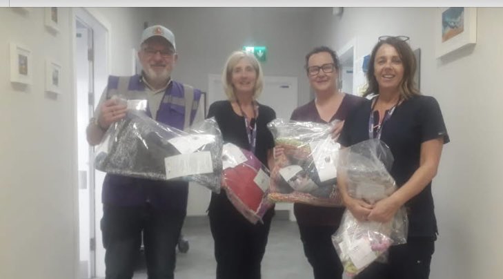 Tipperary University Hospital (@tipperaryuh) on Twitter photo Staff members Oncology unit delighted to receive infant blankets,cardigans and worry worms.Thank you to the Circle of Friends Cancer Support Tipperary Town for your continuous support of our hospital services <a href="/HSEDubSouthEast/">HSE Dublin and South East</a> <a href="/IrishCancerSoc/">Irish Cancer Society</a> Staff members Oncology unit delighted to receive infant blankets,cardigans and worry worms.Thank you to the Circle of Friends Cancer Support Tipperary Town for your continuous support of our hospital services <a href="/HSEDubSouthEast/">HSE Dublin and South East</a> <a href="/IrishCancerSoc/">Irish Cancer Society</a>