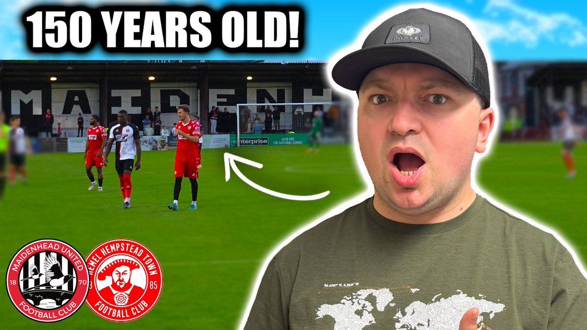 Mattitude (@mattitude_29) on Twitter photo ๐๏ธ I Visited One Of The OLDEST Stadiums In The Country! <a href="/MUFCYorkRoad/">Maidenhead United</a>
๐ youtu.be/R-jJ_i-kObg?siโฆ ๐๏ธ I Visited One Of The OLDEST Stadiums In The Country! <a href="/MUFCYorkRoad/">Maidenhead United</a>
๐ youtu.be/R-jJ_i-kObg?siโฆ