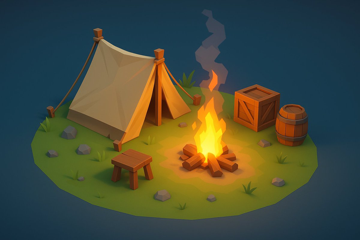 It starts here... from a small tent to exploding chickens strapped to jet packs.

#chaosonthechains #crypto #web3 #tge #token