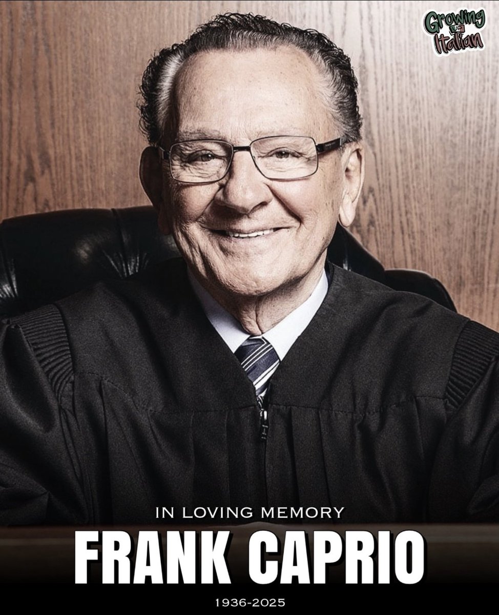 Odszedł człowiek, który pokazał światu, że prawo i sprawiedliwość mogą iść w parze z sercem i dobrocią. Judge Frank Caprio uczył nas empatii i wiary w ludzi. Trudno pogodzić się z tą stratą, ale jego przykład na zawsze zostanie w pamięci. Spoczywaj w pokoju, sędzio🥺