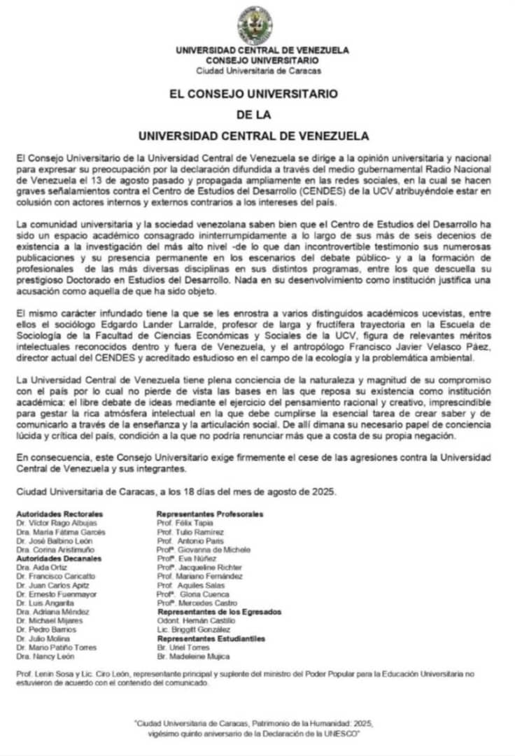CENDES (@cendes_ucv) on Twitter photo 