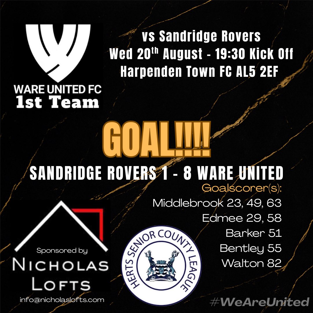 Walton makes sure of the 3 points ☺️ 1-8 #SANWAR