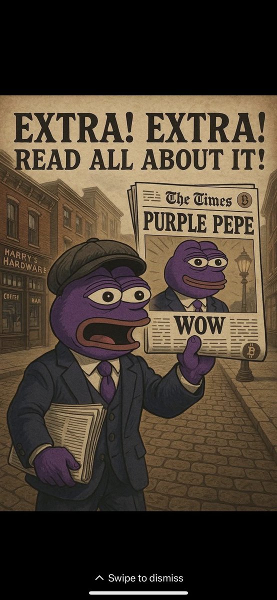 <a href="/CoinWOfficial/">CoinW</a> We are taking over 

<a href="/purplepepes0l/">Purple Pepe</a>