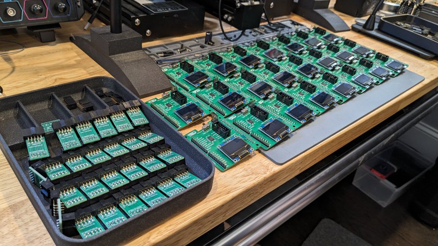 Another batch of kits for our self paced course: Hacking Hardware Debuggers!

This course is a deep dive into reverse engineering JTAG and SWD interfaces from a black box perspective. 

Want to learn more: 
voidstarsecurity.thinkific.com

Want free resources on hardware hacking? Check