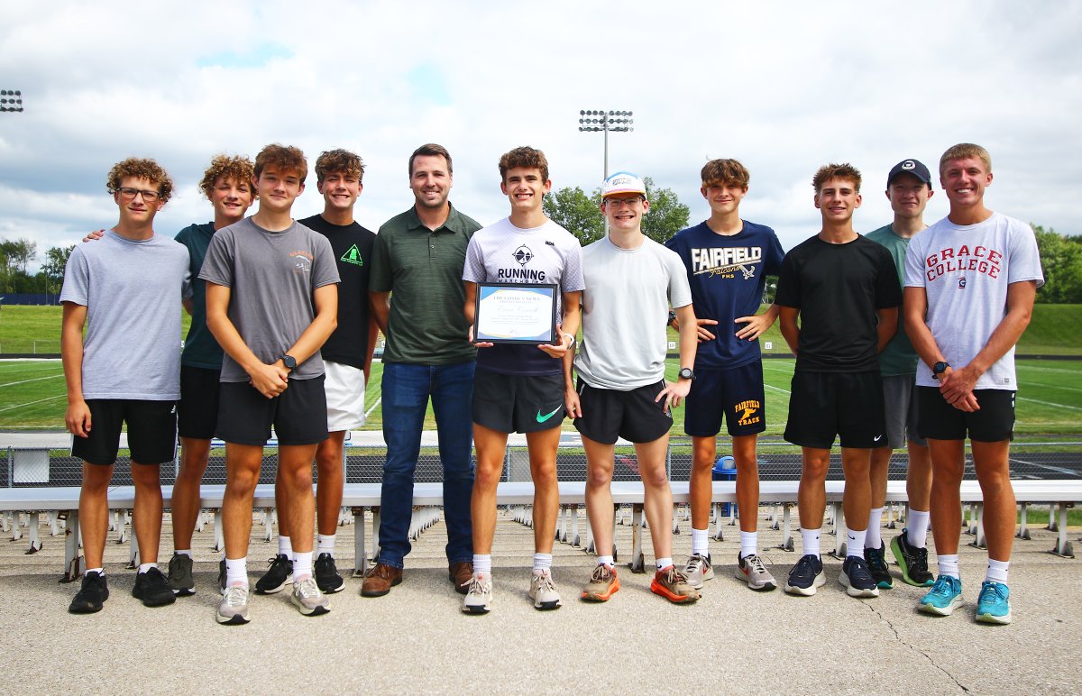 Congratulations to <a href="/FHSFalconScores/">Fairfield AD</a> junior Evan Correll on being named The Goshen News Athlete of the Week (Aug. 10-16).