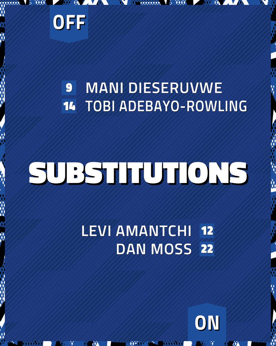 officiallydale's tweet image. 81' A final two switches.

#rafc 4-0 #gateshead