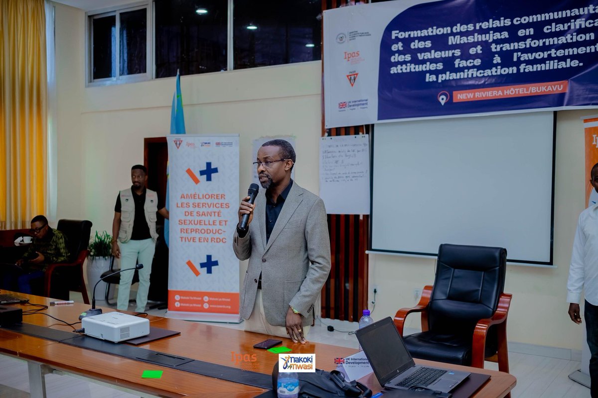 #Bukavu Lancement officiel de la formation des relais communautaire et des mashujaaa (1ere édition) en clarification des valeurs et transformation des attitudes face à l'avortement et la Planification familiale, sous l'appui technique et financier de <a href="/ipa/">ipa</a> 

@ukinrdc
<a href="/UKaid/">UK aid</a>