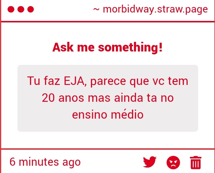 Fiz 18 esse ano, tô na terceira serie :)