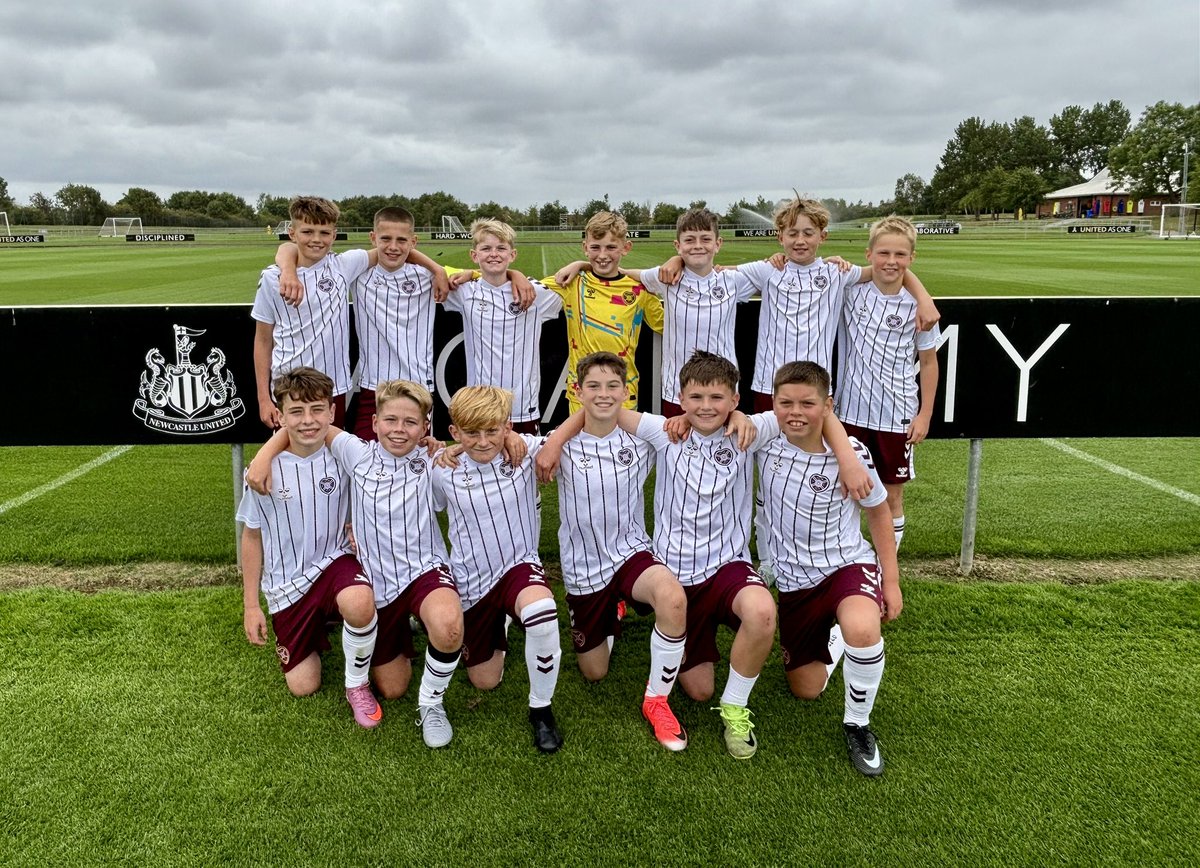 Top additional games programme opportunity for our B13s, B14s and B15s today, as we travelled to <a href="/NUFC/">Newcastle United</a> Academy to face our hosts and <a href="/AVFCOfficial/">Aston Villa</a> in a triangular set of fixtures across all the age groups🙌

Some superb stuff on display across all  three pitches from the Jambos⚽️