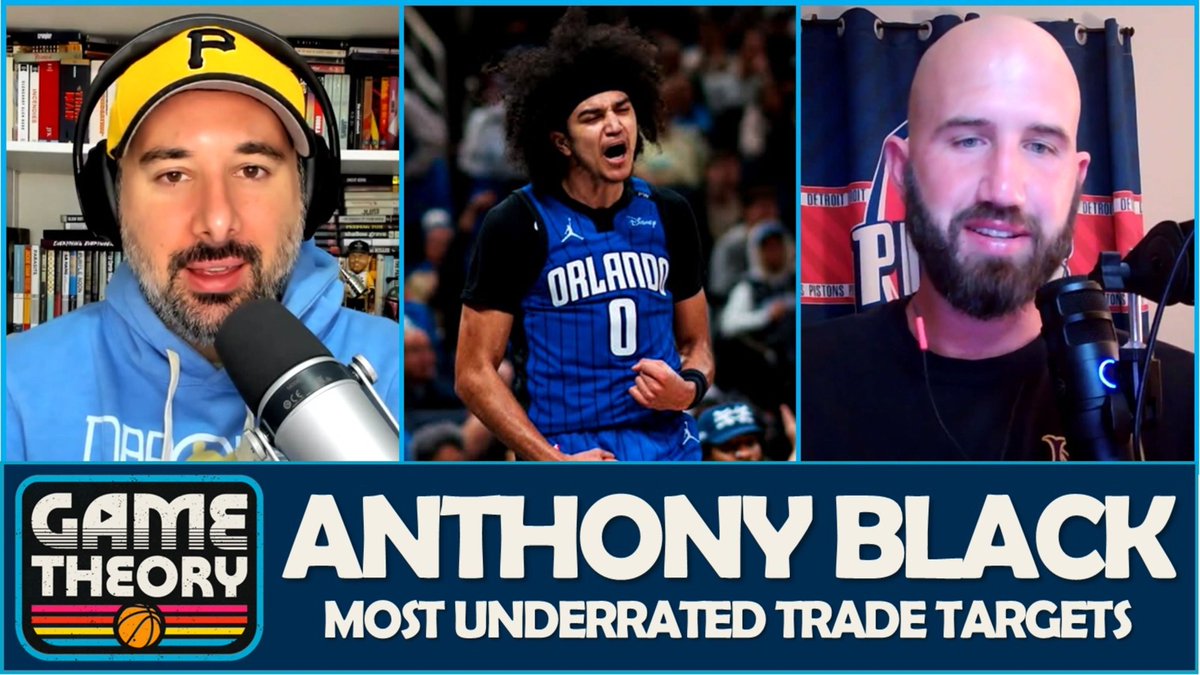 Game Theory w/ Sam Vecenie (@gametheorysamv) on Twitter photo Is Anthony Black still in the Magic’s Long Term Plans? Should they trade him?
🎙️ : <a href="/Sam_Vecenie/">Sam Vecenie</a>, <a href="/MotorCityHoops/">Motor City Hoops</a>
🎥 : youtu.be/0Ec8MXIJ_84 Is Anthony Black still in the Magic’s Long Term Plans? Should they trade him?
🎙️ : <a href="/Sam_Vecenie/">Sam Vecenie</a>, <a href="/MotorCityHoops/">Motor City Hoops</a>
🎥 : youtu.be/0Ec8MXIJ_84