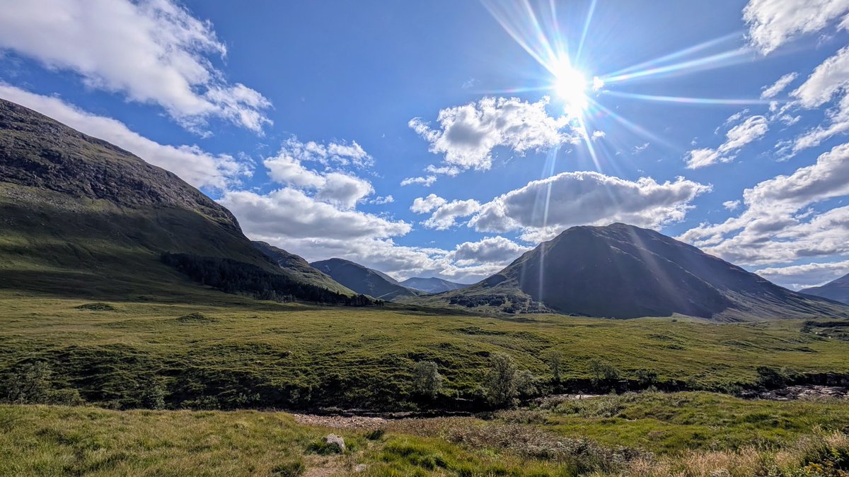 Beautiful day in Glencoe with the family ❤️✨