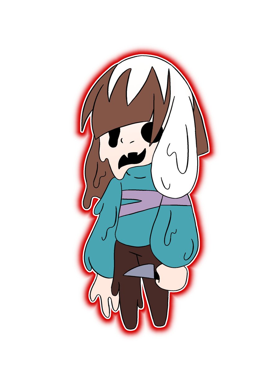 mystinaura's tweet image. * DETERMINATION.
( #mercykill #oc #exe #fanart )